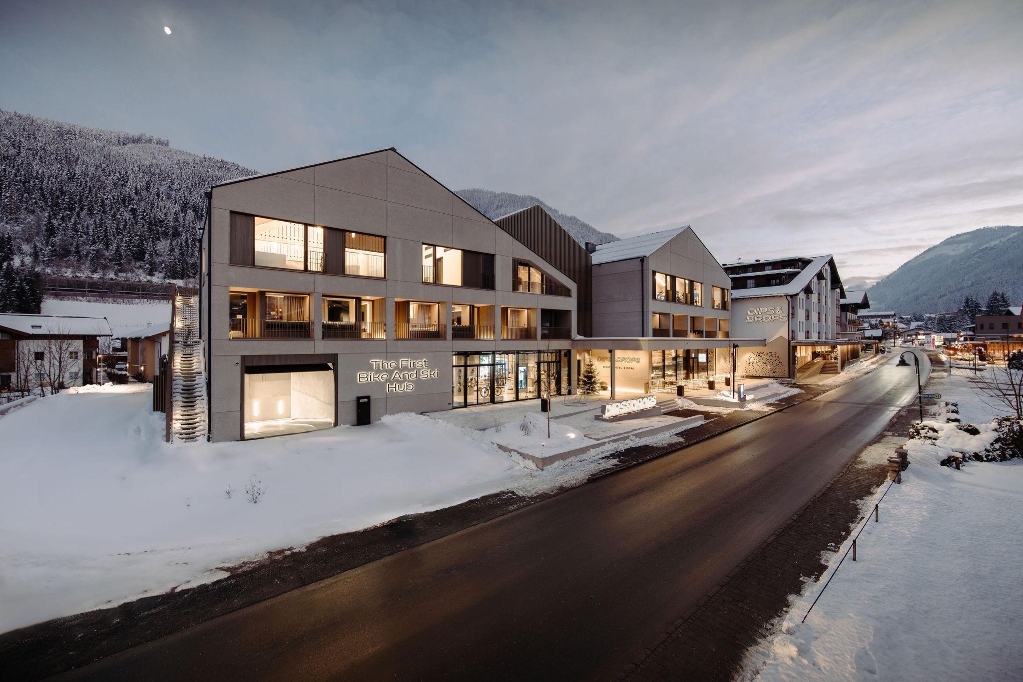 Dips&Drops - The First Bike And Ski Hub Flachau Exteriér fotografie